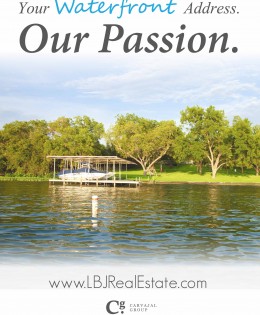 Your “Lake LBJ” Address.  Our Passion!