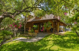 Log Cabin in Sunrise Beach w/ Private Island