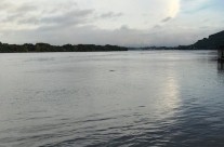 Water Passing Through Lake LBJ